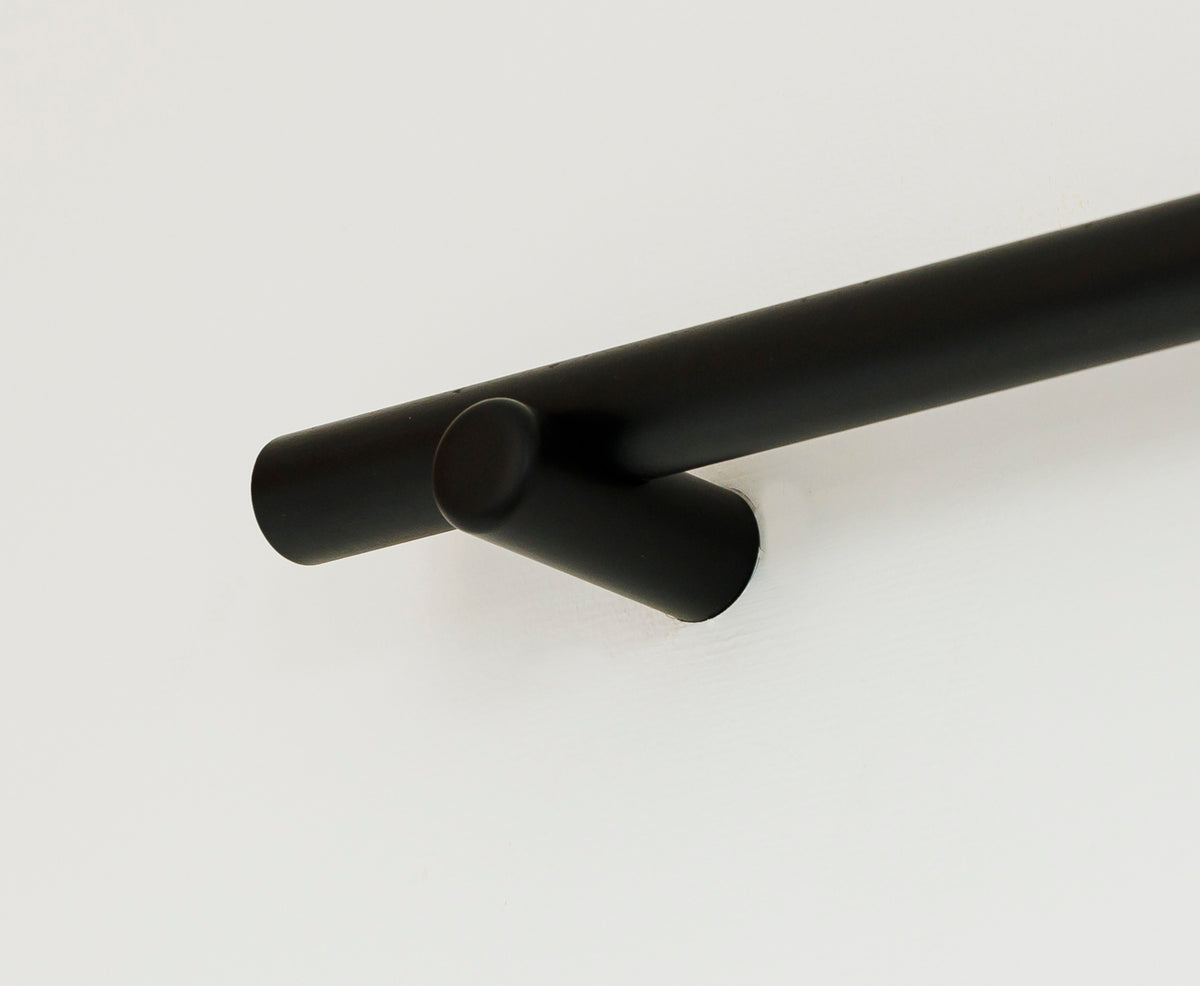 Halterung für Gardinenstange Schwarz